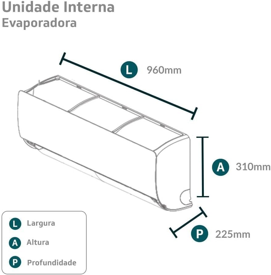 Ar Condicionado Split 12000 Btus Detalhes