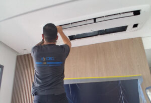 Instalação de ar condicionado apartamento em São Paulo empresa DBG